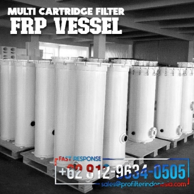 d HFMC Multiple Cartridge Filter Housing FRP  large2