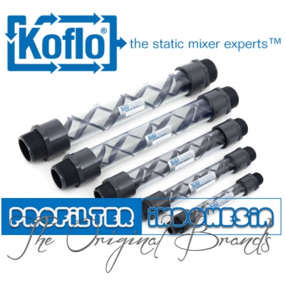 d Koflo Clear PVC Static Mixer Indonesia  large2