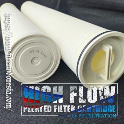 d hfpp pleated high flow cartridge filter indonesia  large2