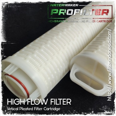 rphf vertical pleated high flow filter cartridge  large2