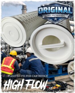high flow filter cartridge 25 micron