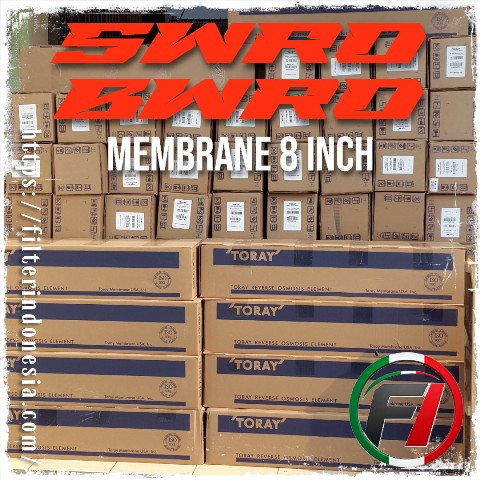 Toray RO Membrane 8040 untuk Sistem Reverse Osmosis Industri